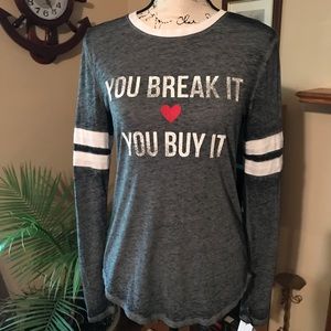 Modern Lux Varsity Graphic T